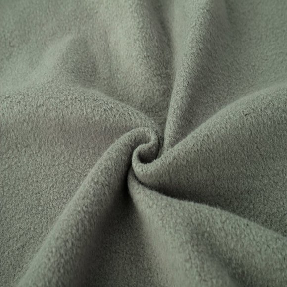 Fear Of God Essentials Fleece Zip Green Hoodie - Picture 9 of 14